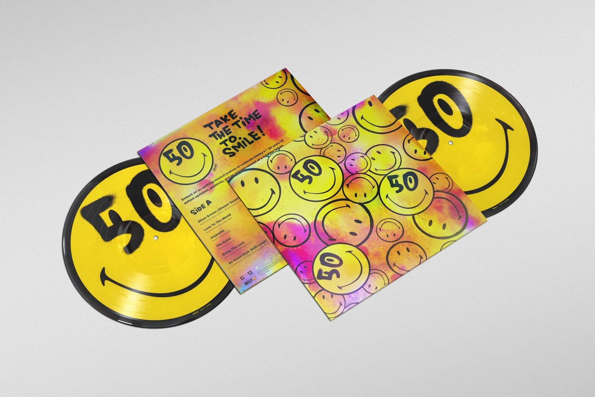 12on12 Smiley® 50th Anniversary Picture Disc