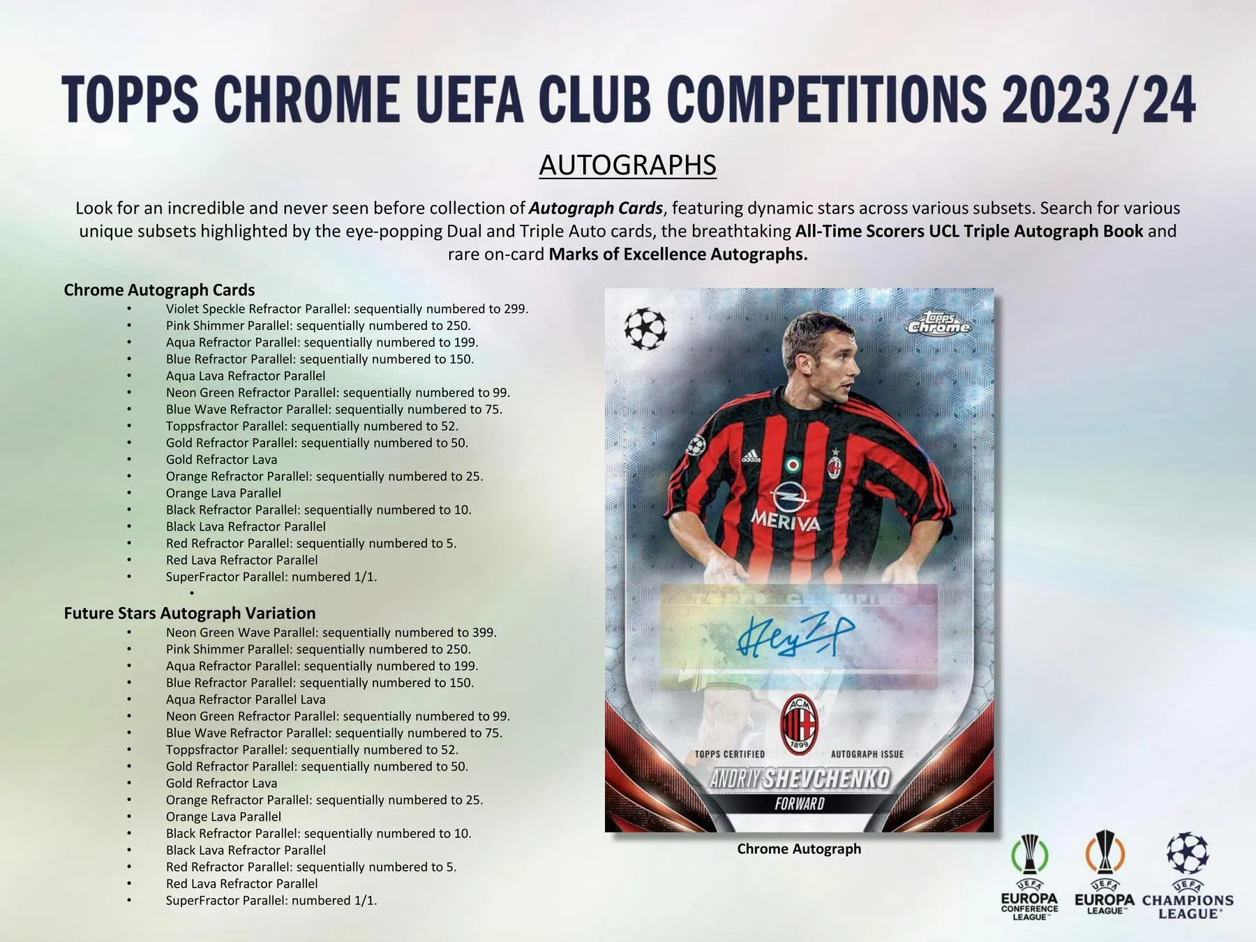 2023-24 Topps Chrome UEFA Club Competitions Soccer Hobby Box