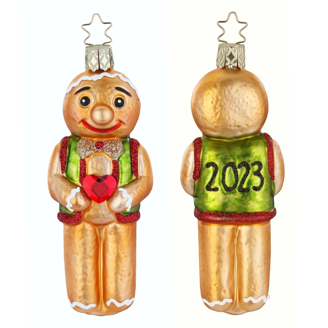 2023 Sweet Christmas Annual Ornament by Inge Glas of Germany
