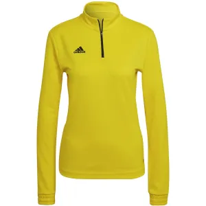 Adidas Entrada 22 Top Training Sweatshirt Yellow Hi2130 L