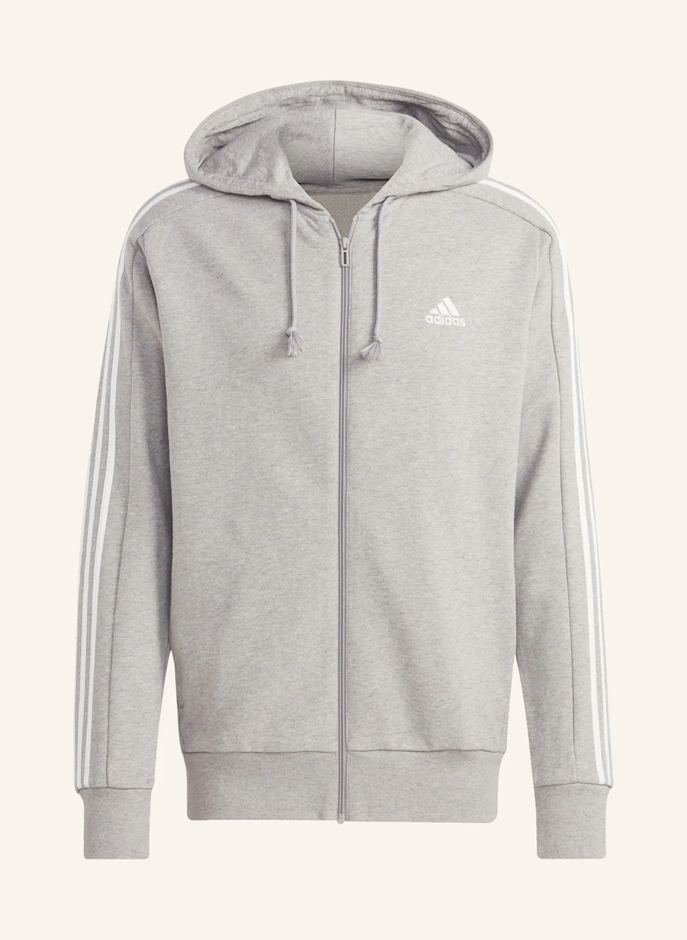 adidas ESSENTIALS sweatshirt, light gray