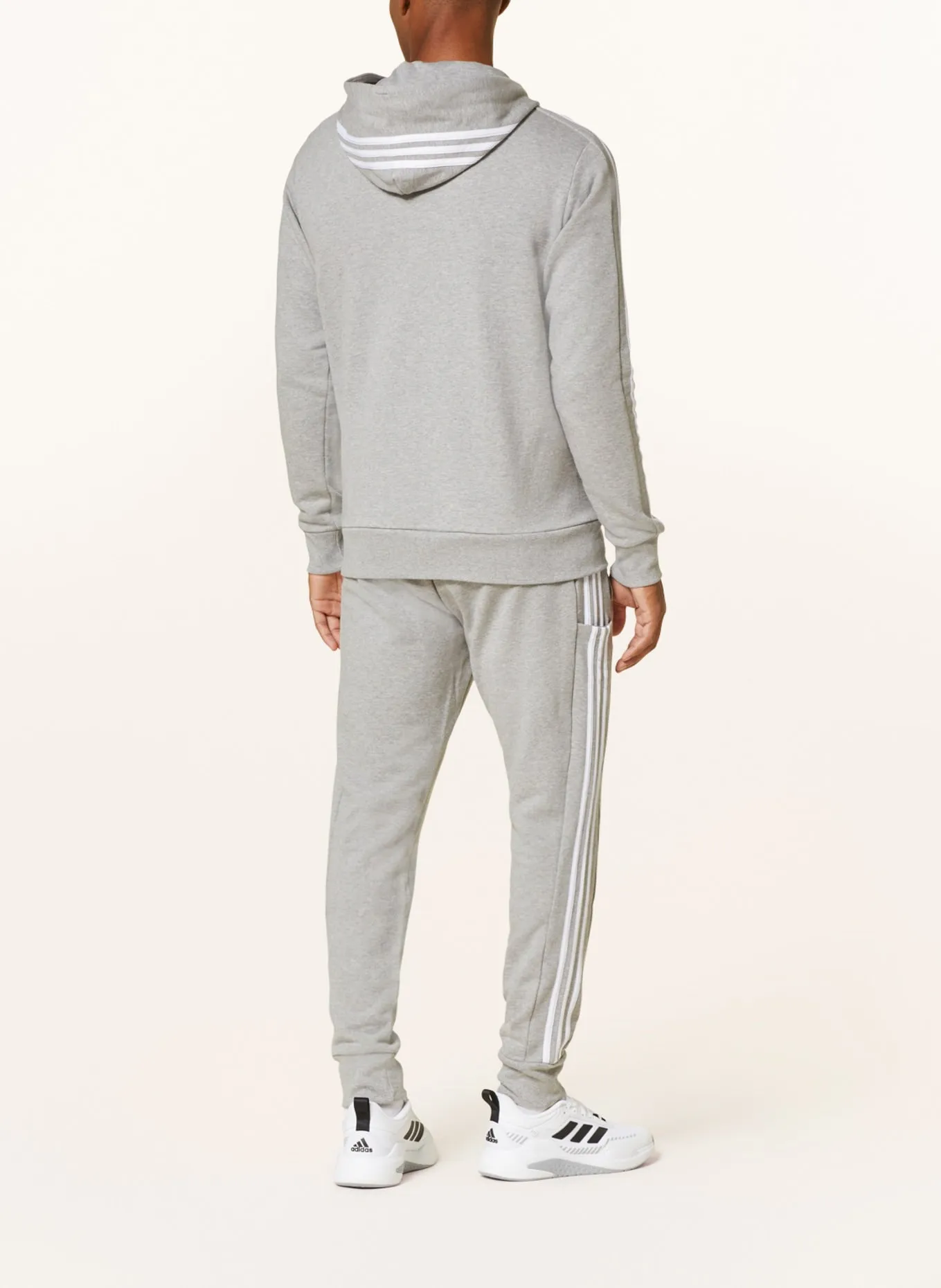 adidas ESSENTIALS sweatshirt, light gray