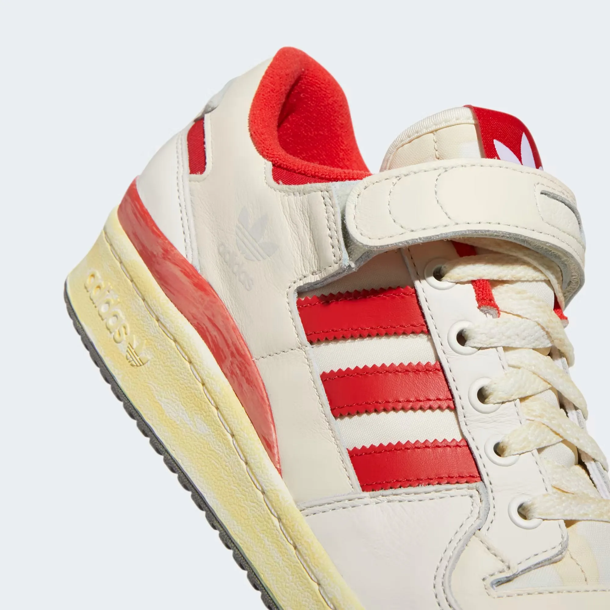 Adidas Forum 84 Low Aec 'Vintage Pack - Red' sneakers, white