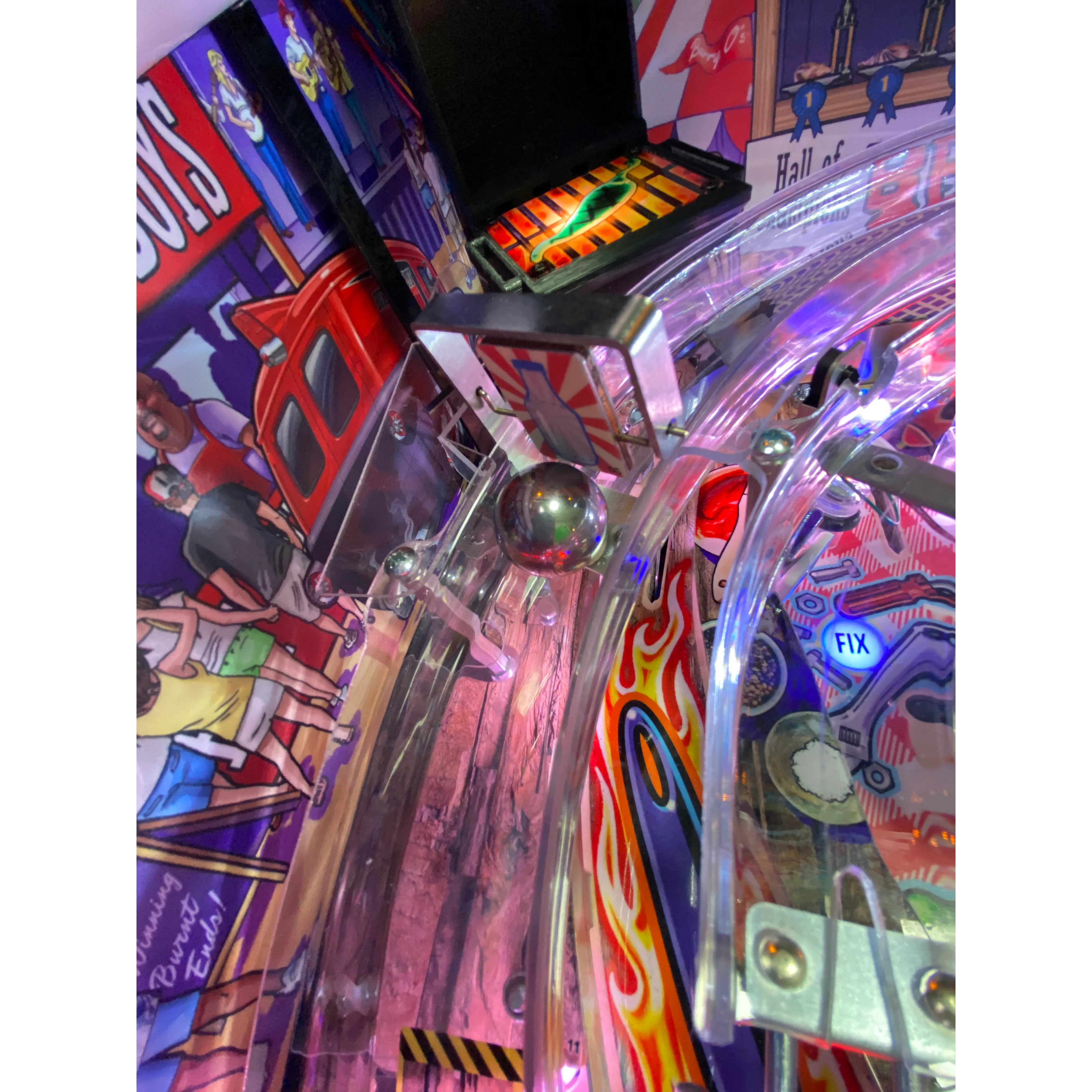 American Pinball Barry O's BBQ Challenge Pinball Machine