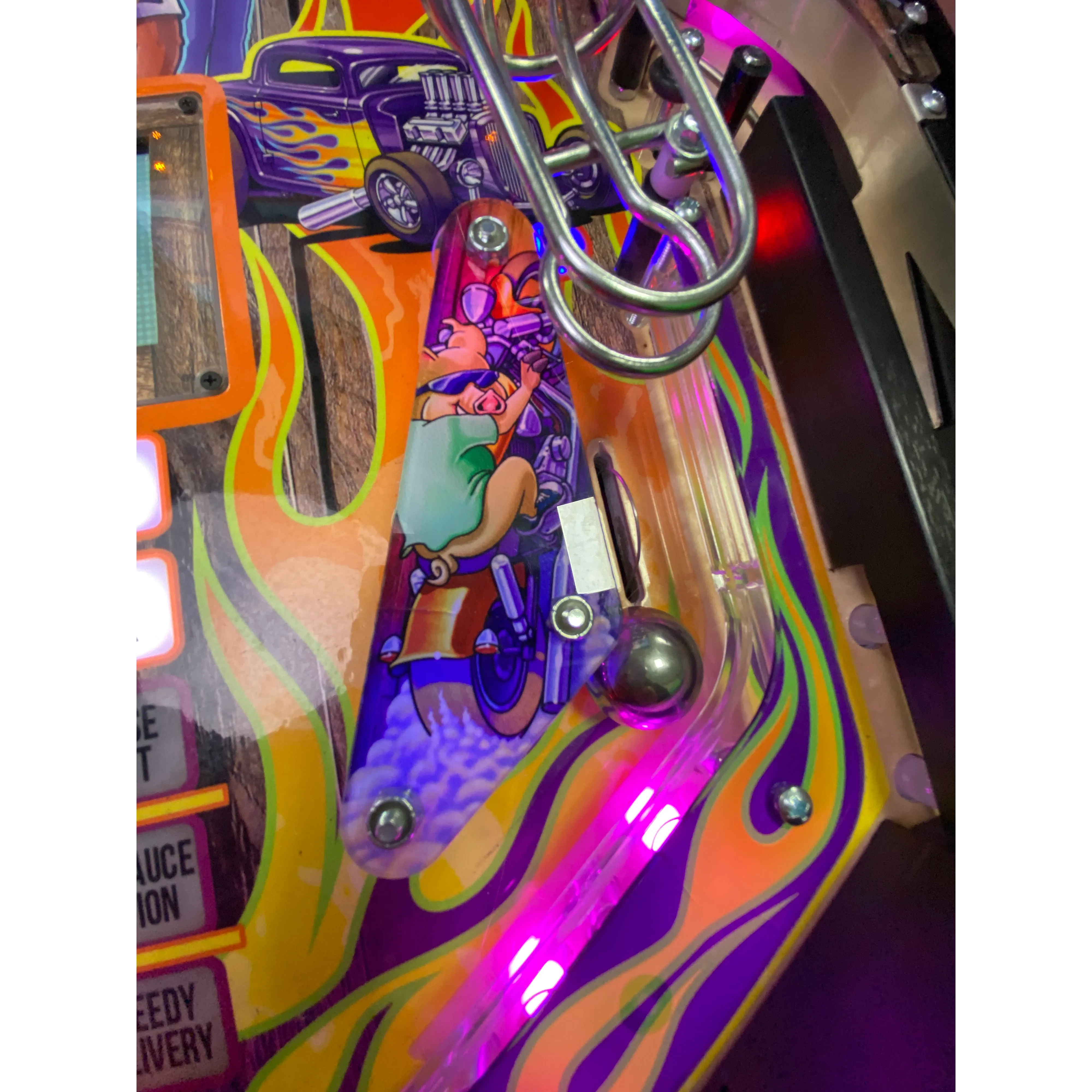 American Pinball Barry O's BBQ Challenge Pinball Machine