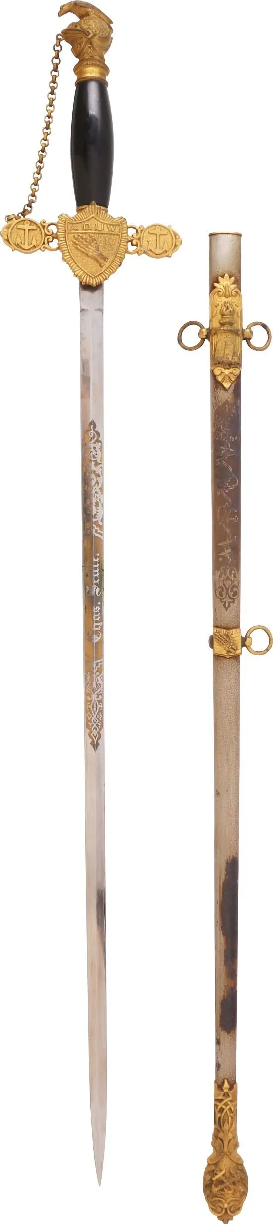 ANCIENT ORDER OF UNITED WORKMEN SWORD