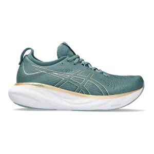 Asics Women's Gel-Nimbus 25 sneakers, green/beige