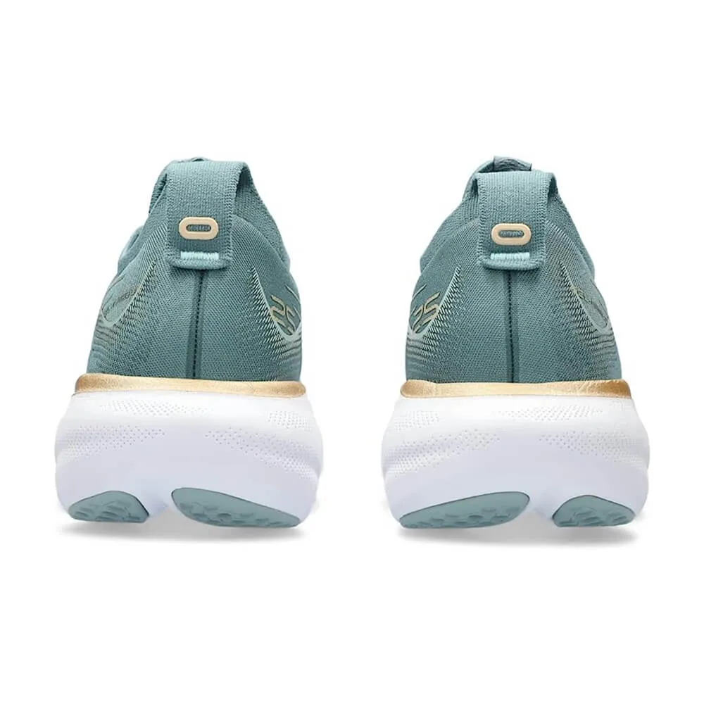 Asics Women's Gel-Nimbus 25 sneakers, green/beige