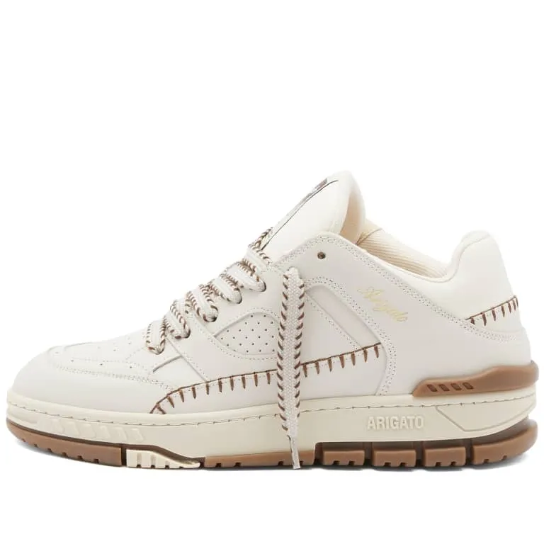 Axel Arigato Area Lo With Stitch Sneakers, beige