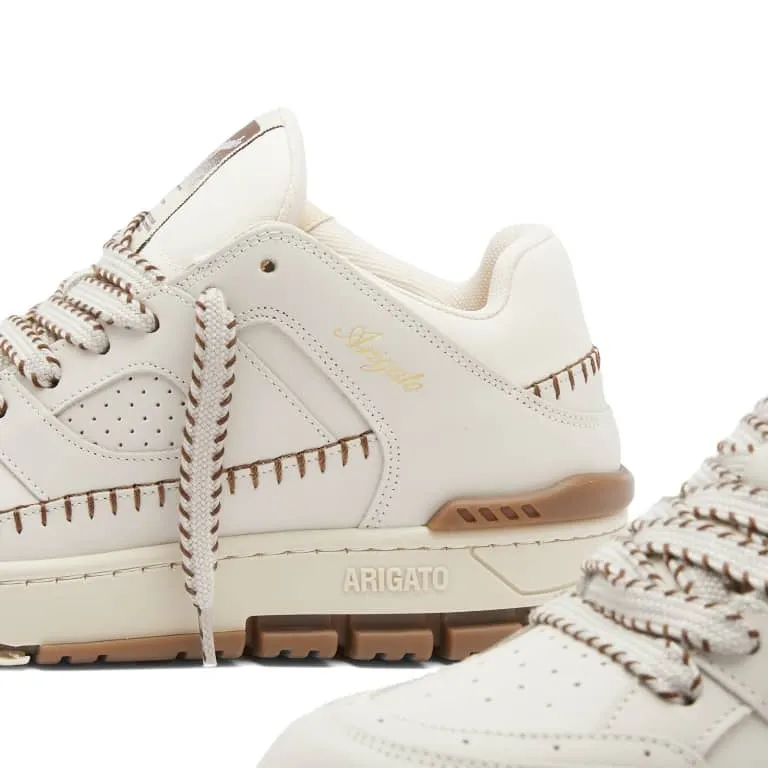 Axel Arigato Area Lo With Stitch Sneakers, beige