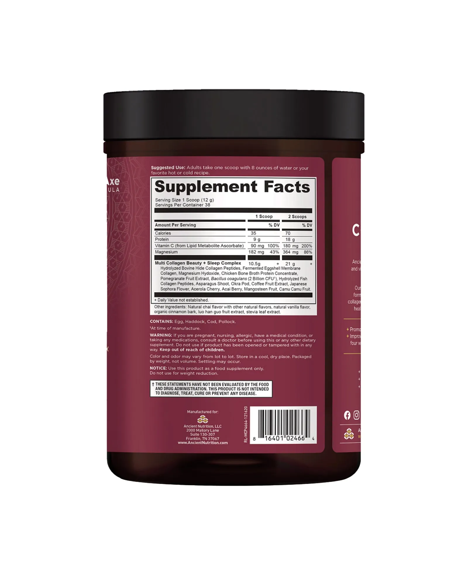 Beauty & Sleep Multi Collagen Protein Powder