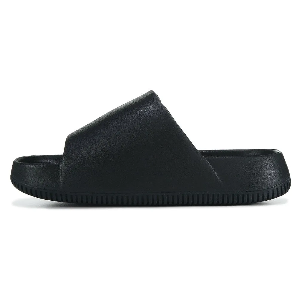 Calm Nike Women's Slide Sandals, Black