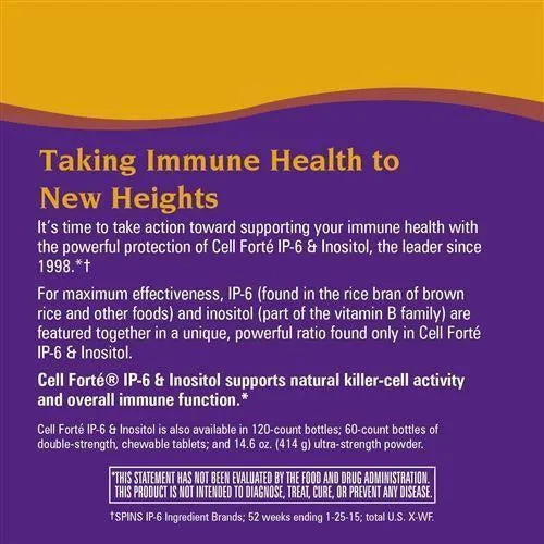 Cell Forte IP-6 & Inositol 240 veg caps by Nature's Way