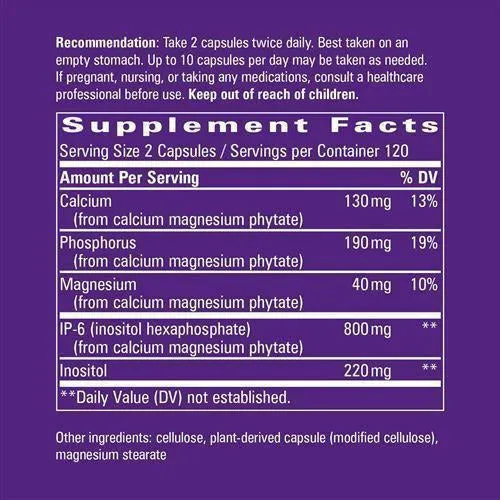 Cell Forte IP-6 & Inositol 240 veg caps by Nature's Way