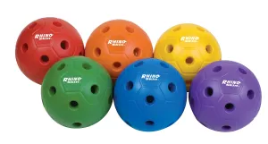 Champion Sports Rhino Skin Sting Free Size 5 Soccer Ball Set