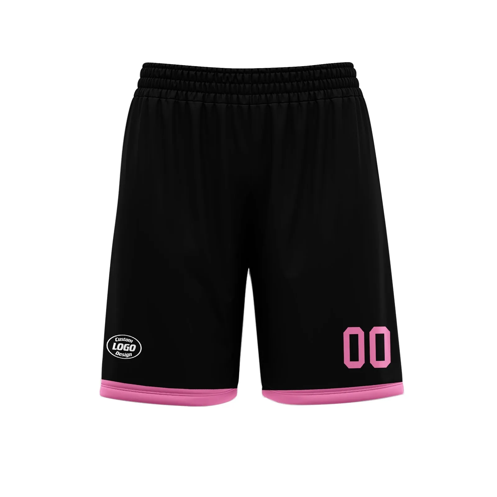 Custom Black Pink Soccer Sets Jersey Personalized SCJ101-D020131-5