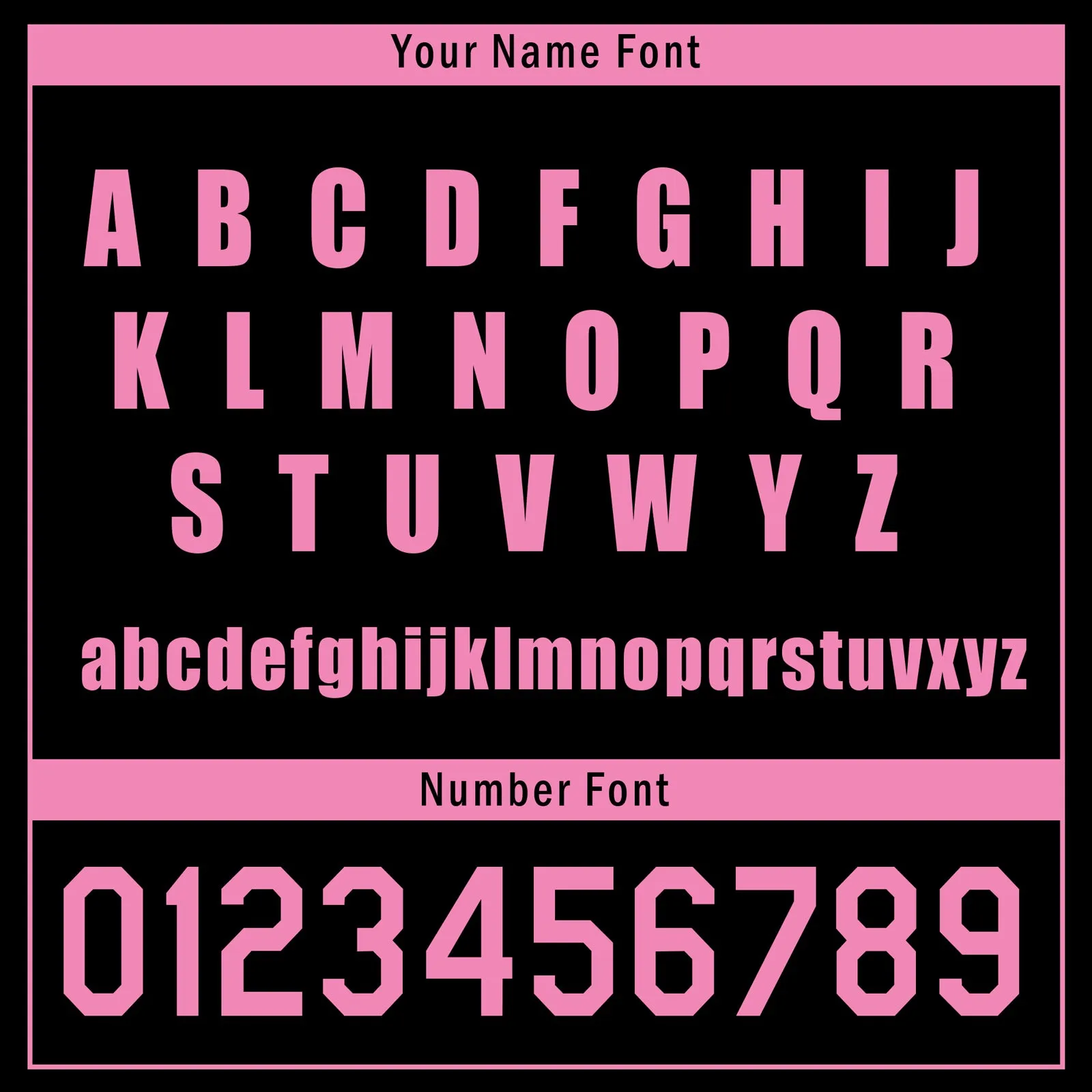 Custom Black Pink Soccer Sets Jersey Personalized SCJ101-D020131-5