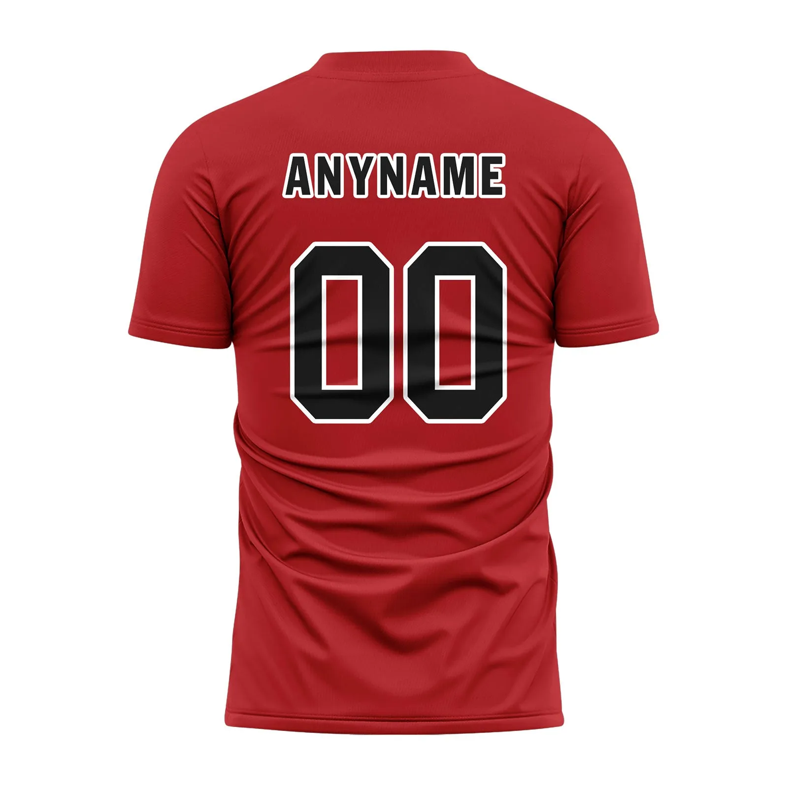 Custom Red Soccer Sets Jersey Personalized SCJ101-D28001