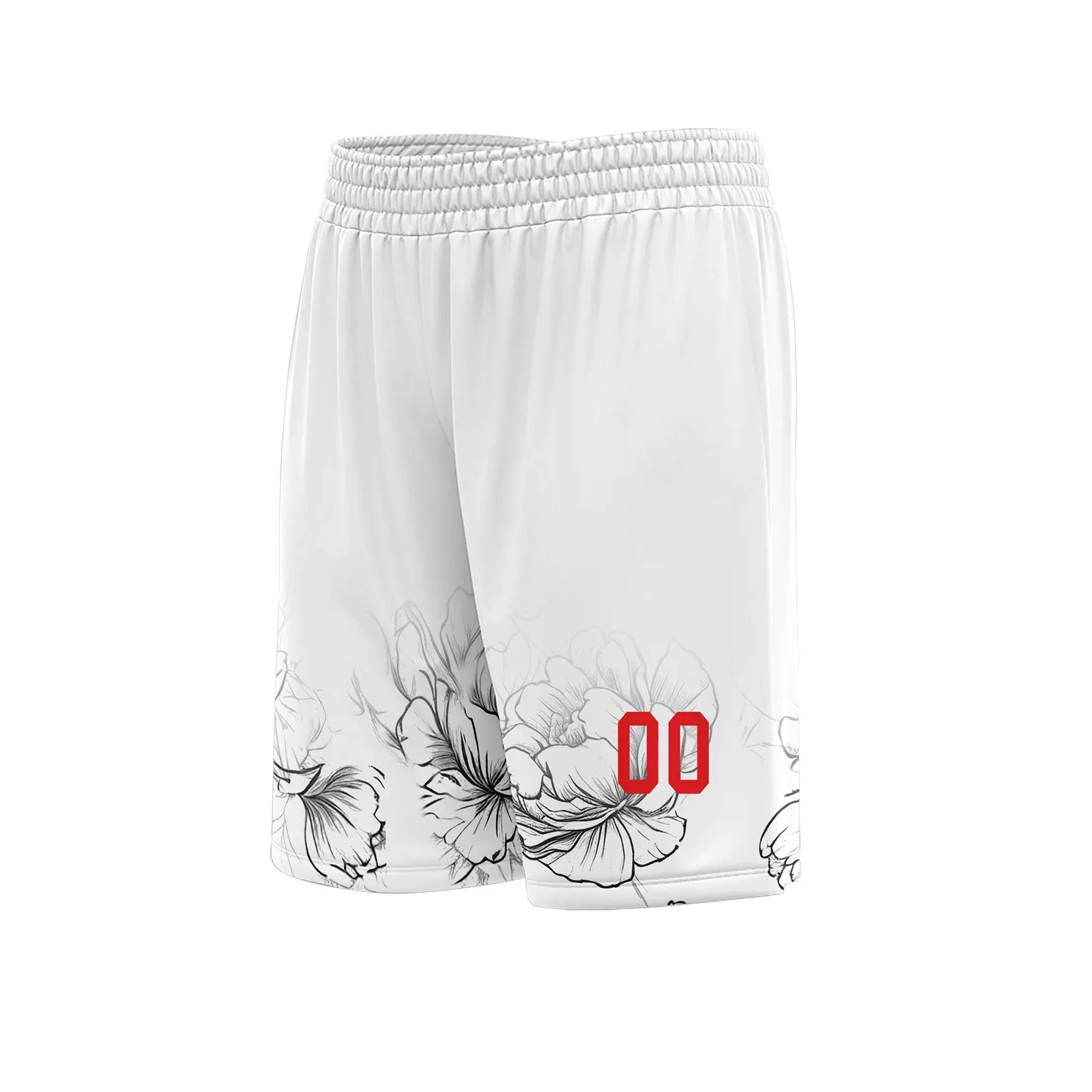 Custom White Red Soccer Sets Jersey Personalized SCJ101-D28030