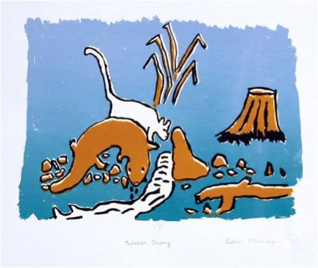 DEBRA MURRAY | 'Water Story' | Screen print