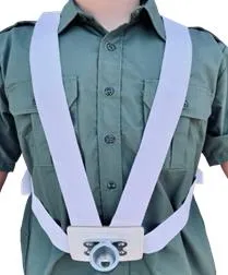 Double Flag Carrier, Web Harness, Vinyl Buckles