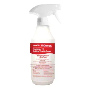 EnvirOx Trigger Spray Bottle, 117 Heavy Duty Dilution, Red