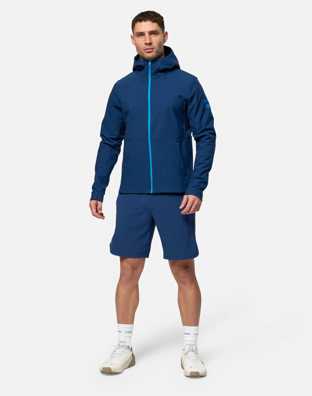 GymPlusCoffee Game Changer Jacket (Mens) - Petrol Blue