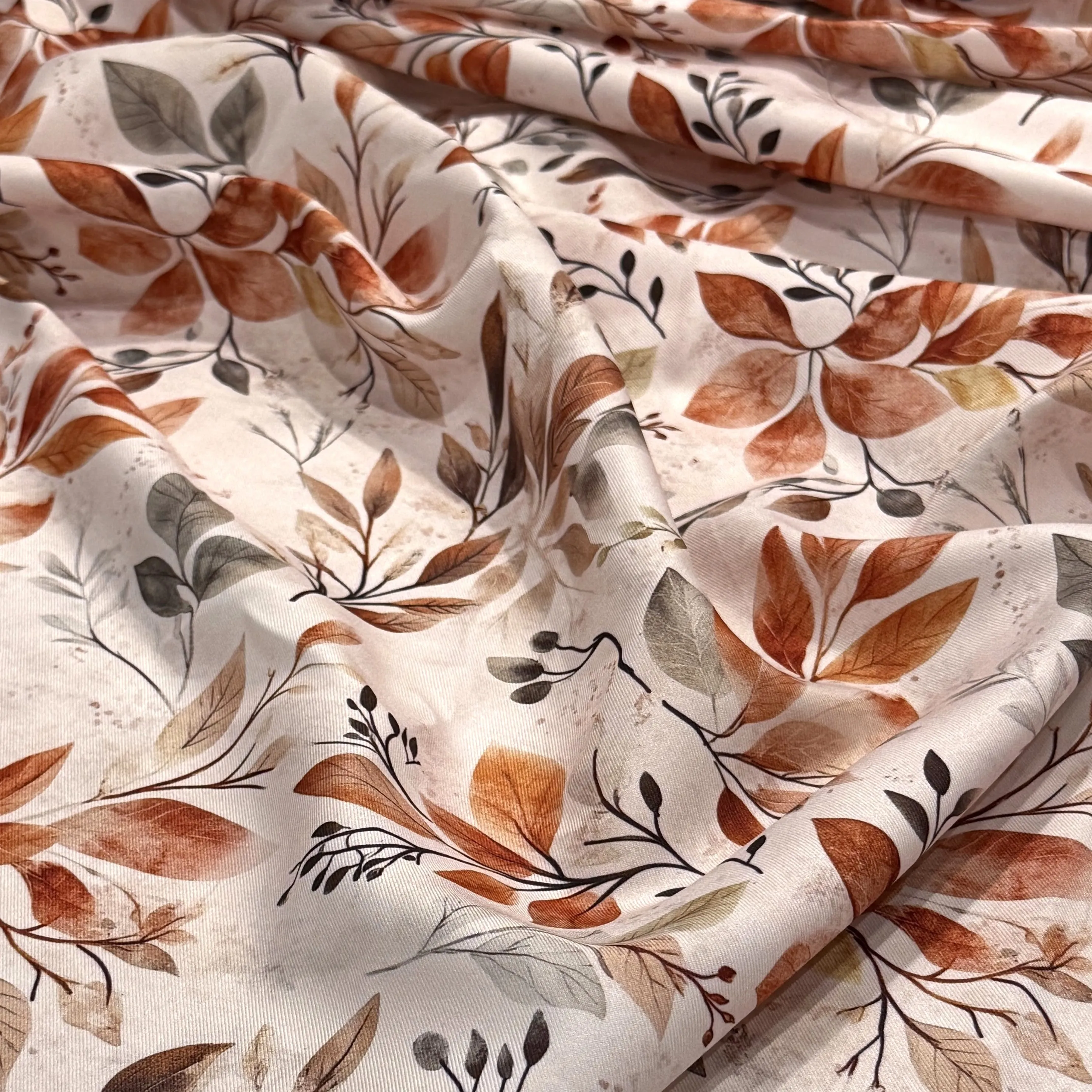 Harvest Leaf (Poly Print) Table Linen