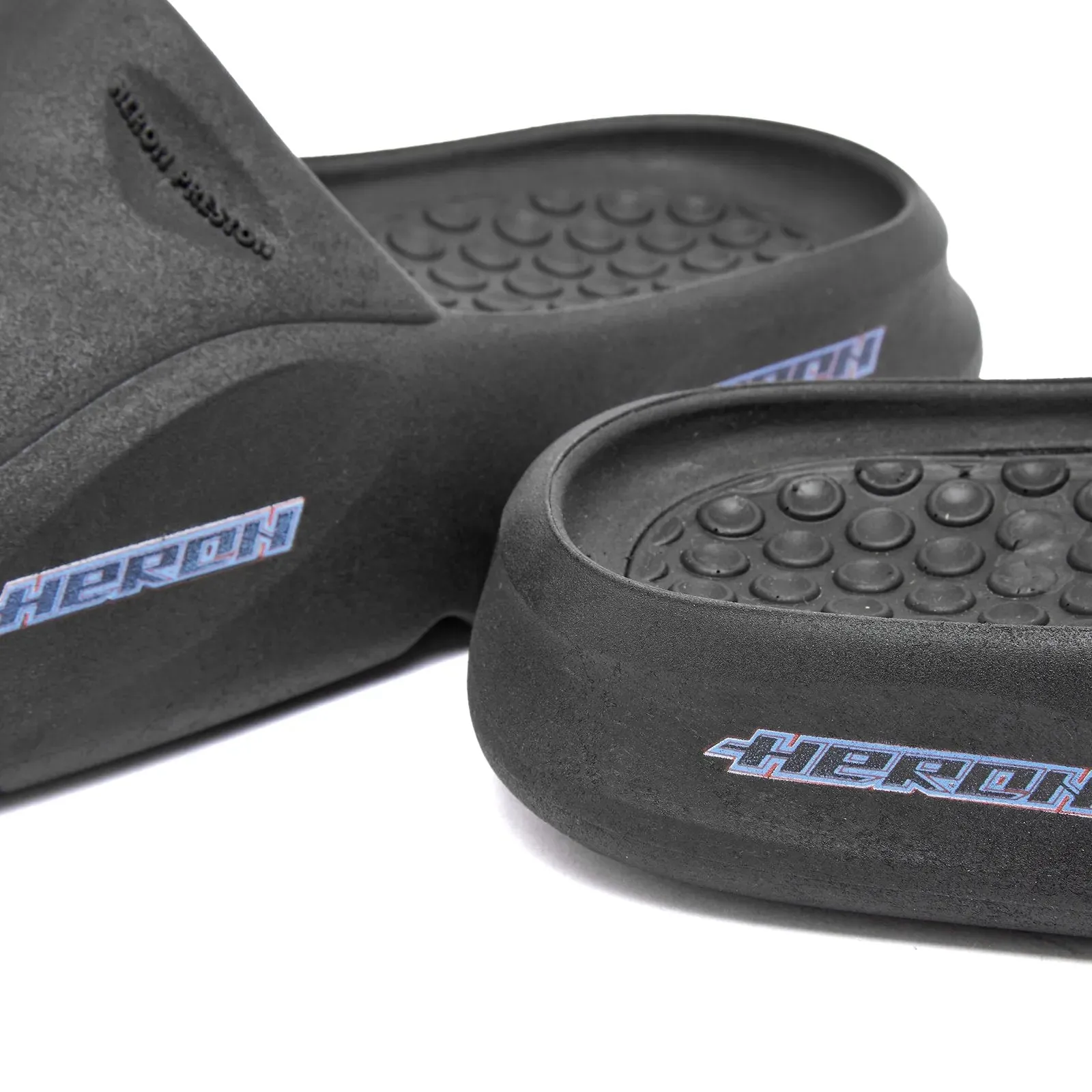 Heron Preston Eco Molded slides, black