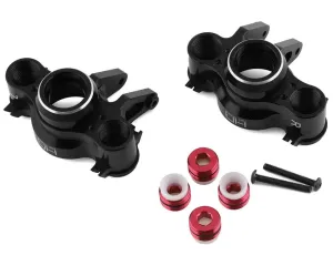 Hot Racing Aluminum Axle Carriers: E-Revo 2.0 (Black)