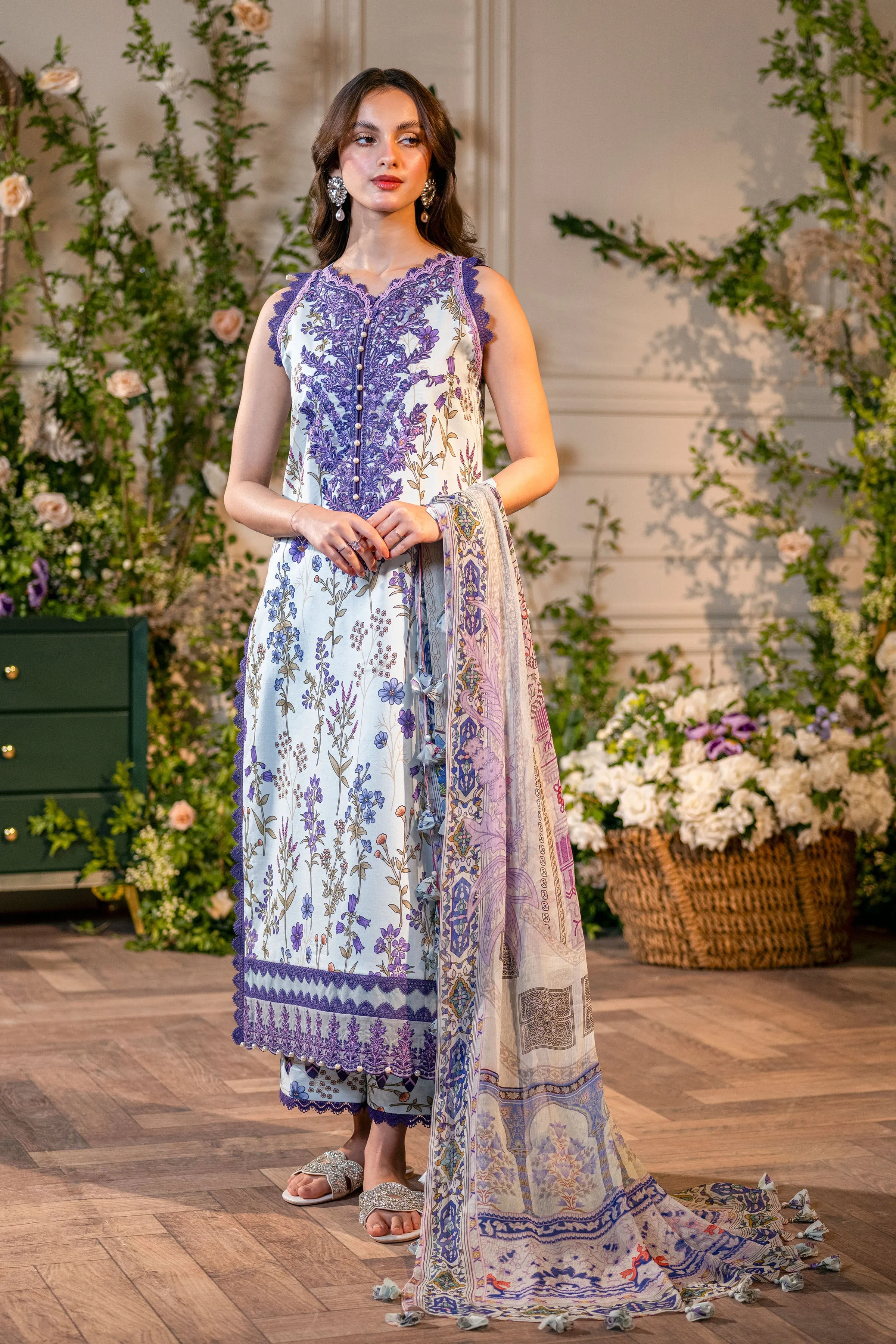 Jade Flora 3PC Lawn Collection – 20486