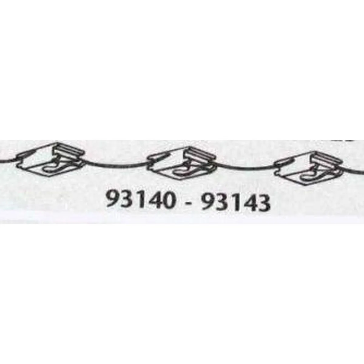Kirsch Ripplefold Front Load Carriers - 60% Fullness