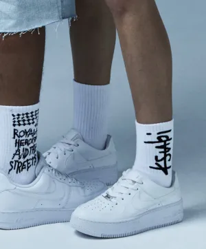 KSUBI - 1999 Ksocks - White Black