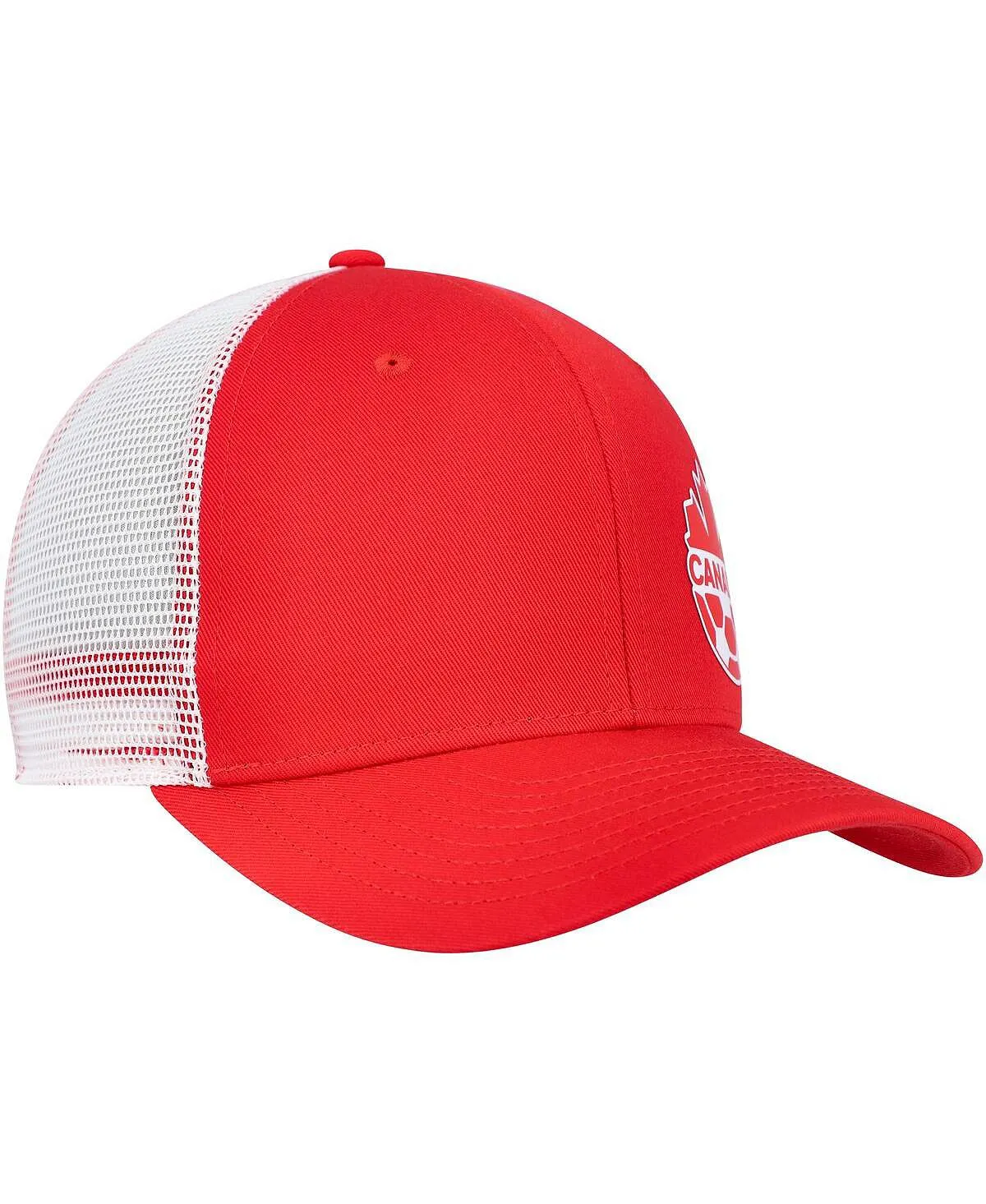 Men's Canada Soccer Classic99 Trucker Snapback Nike Red Cap