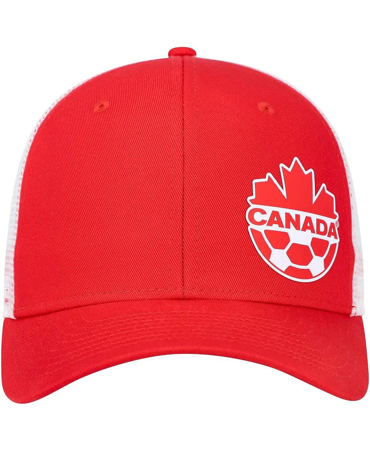 Men's Canada Soccer Classic99 Trucker Snapback Nike Red Cap