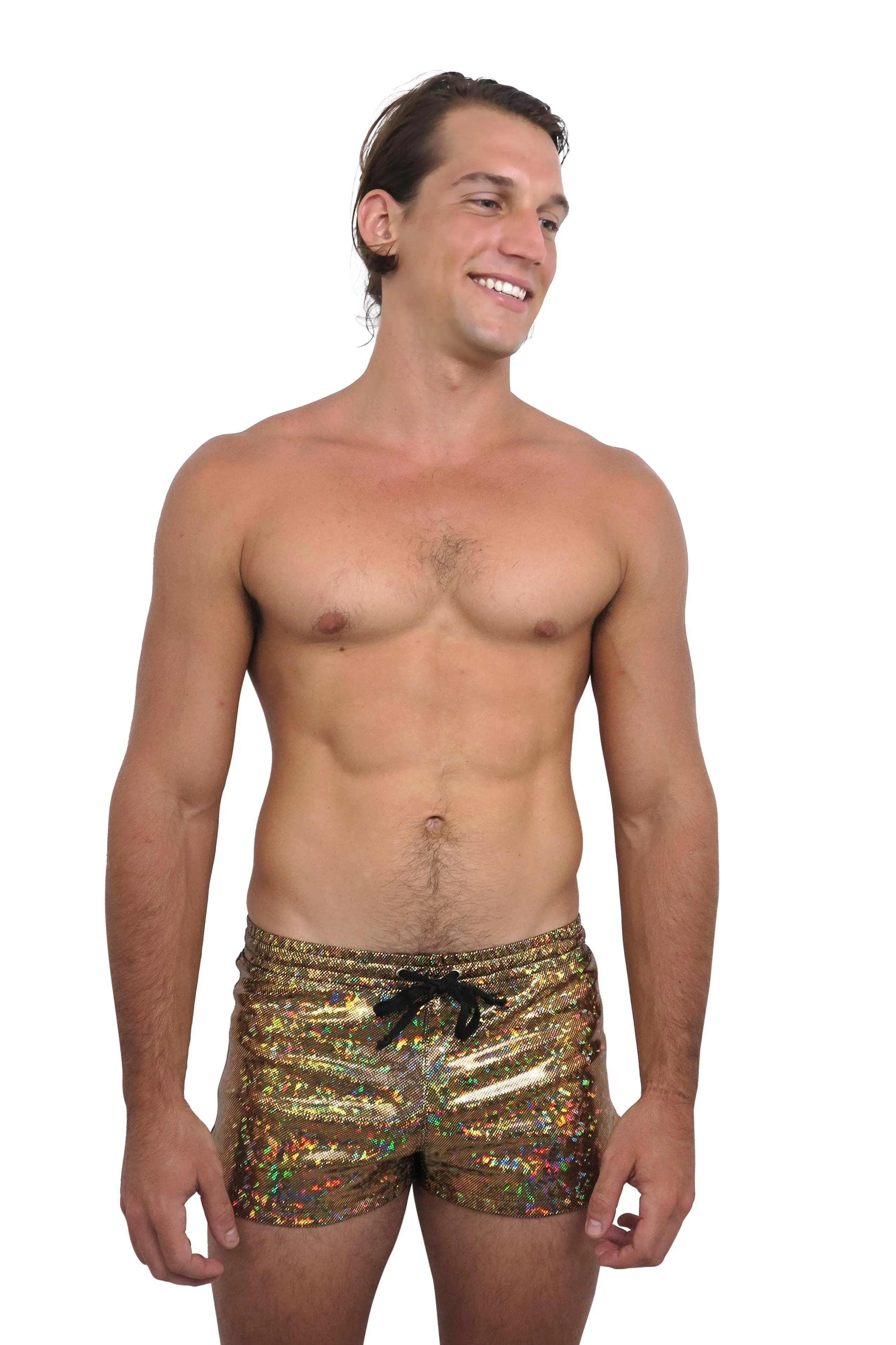 Mens Holo Retro Running Shorts | 13 Colors