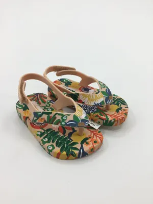 Mini Melissa Child Size 5 Toddler Multi-Color Sandals/Flip Flops