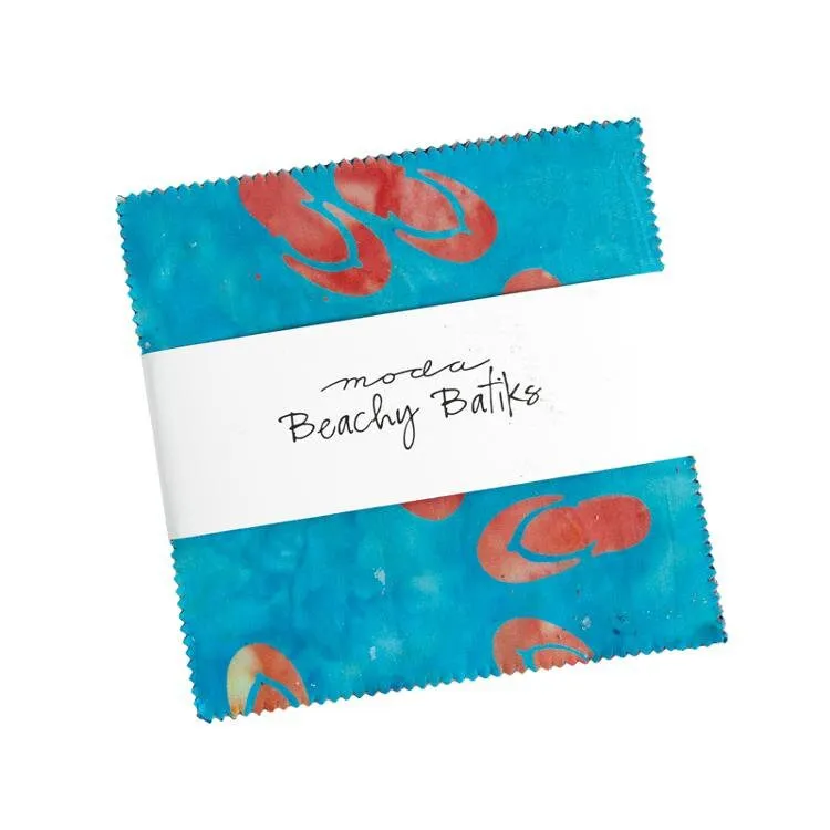 Moda Fabrics Beachy Batiks Charm Pack