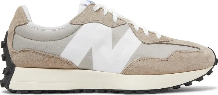 New Balance 327 sneakers, white/beige