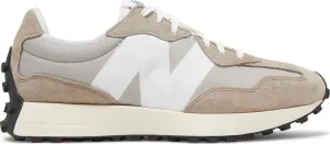 New Balance 327 sneakers, white/beige
