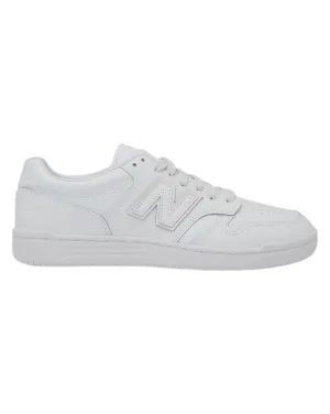 New Balance 480 - White / White