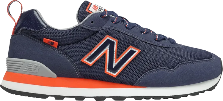 New Balance 515v3 'Navy Orange' sneakers, blue