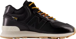 New Balance 574 High 'Black' Sneakers, black