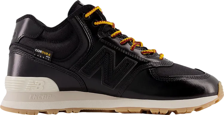 New Balance 574 High 'Black' Sneakers, black