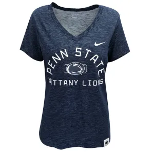 Nike Ladies Slub V-Neck T-Shirt