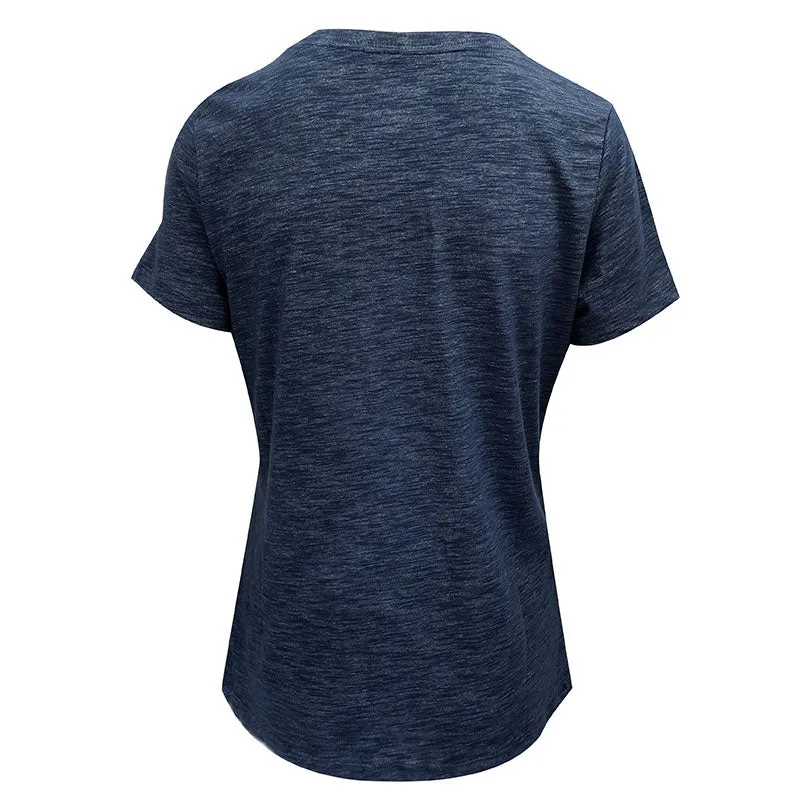Nike Ladies Slub V-Neck T-Shirt