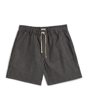 Oxford Stripe Denim Leisure Short
