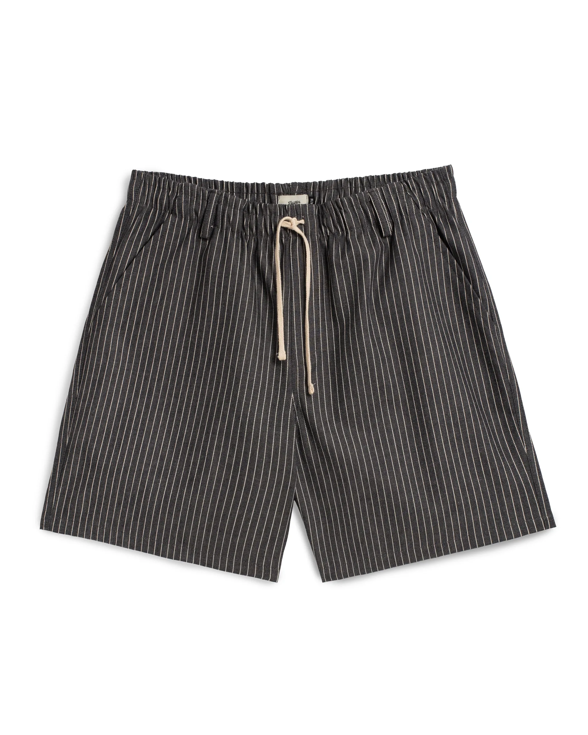 Oxford Stripe Denim Leisure Short