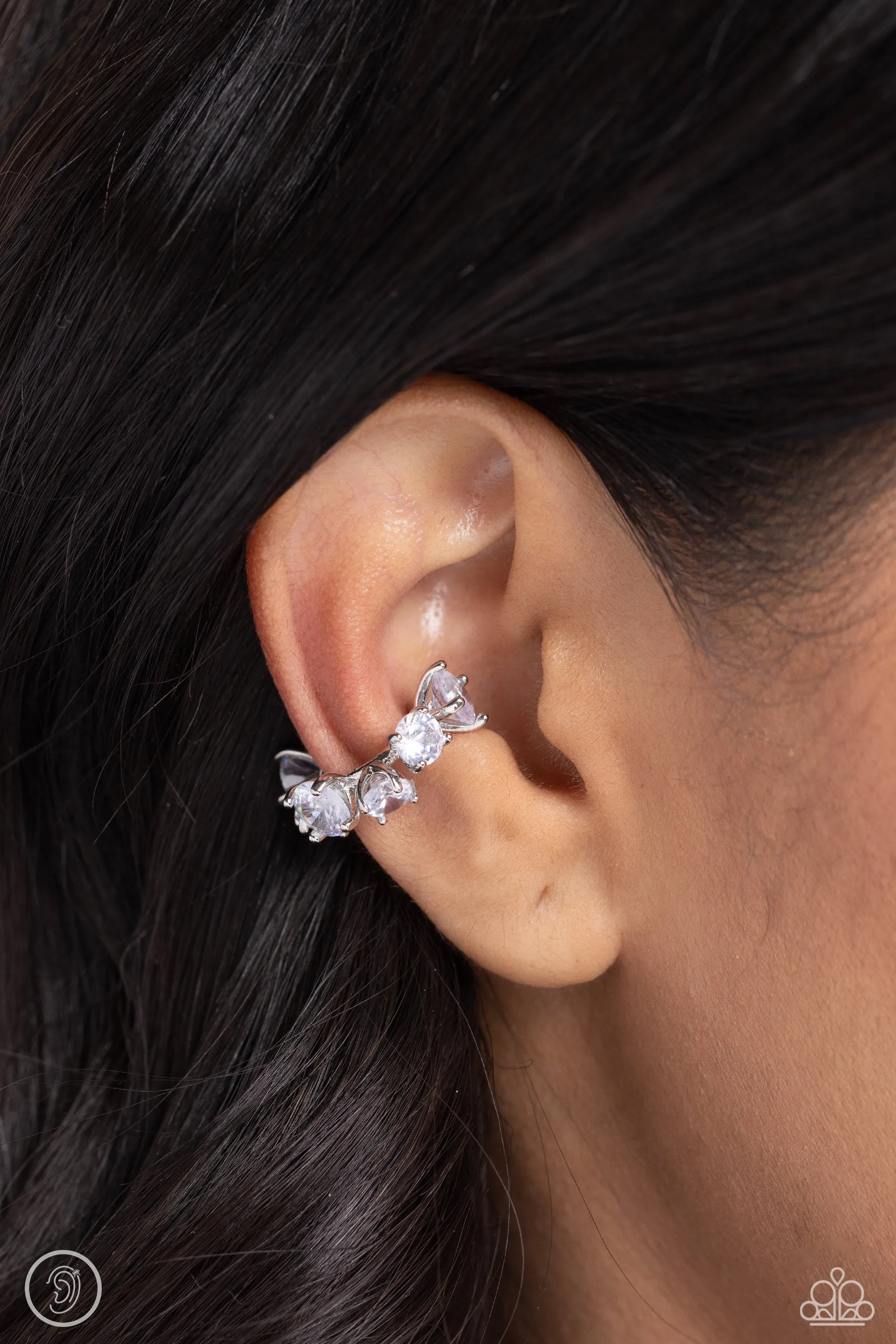 Paparazzi Breathtaking Blend Cuff Earrings