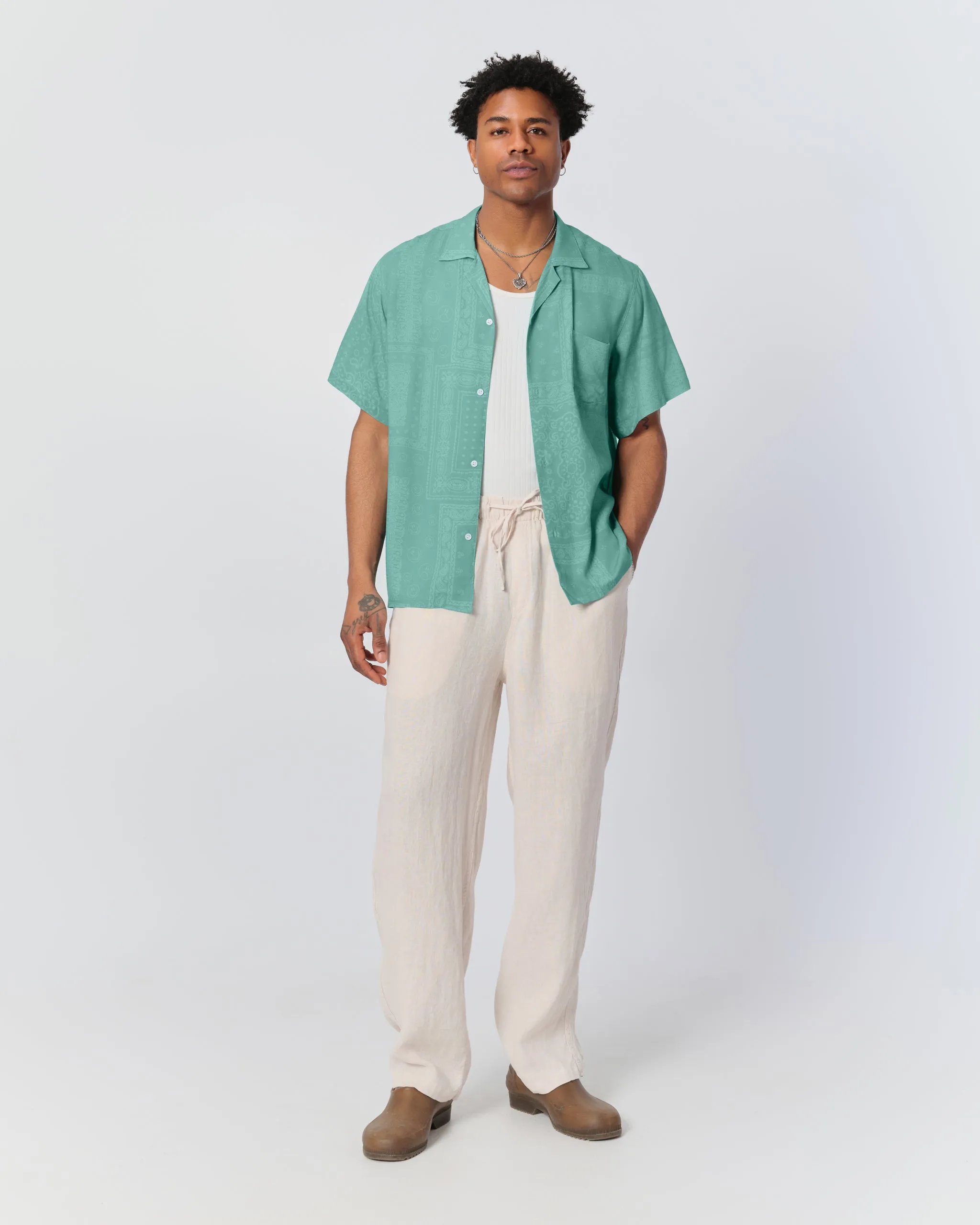 Pearl Linen Leisure Pant